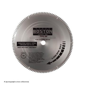 BOSTON: ΔΙΣΚΟΣ ΚΟΠΗΣ ΞΥΛΟΥ Φ180/30 mm - Ζ42