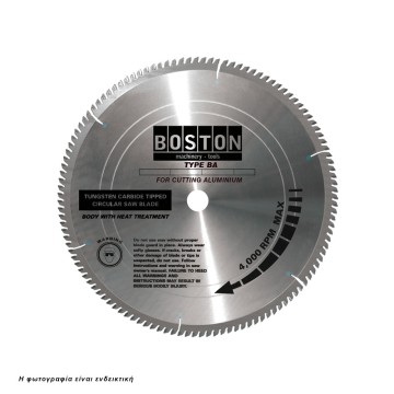 BOSTON: ΔΙΣΚΟΣ ΚΟΠΗΣ ΑΛΟΥΜΙΝΙΟΥ Φ250/30 mm - Ζ80